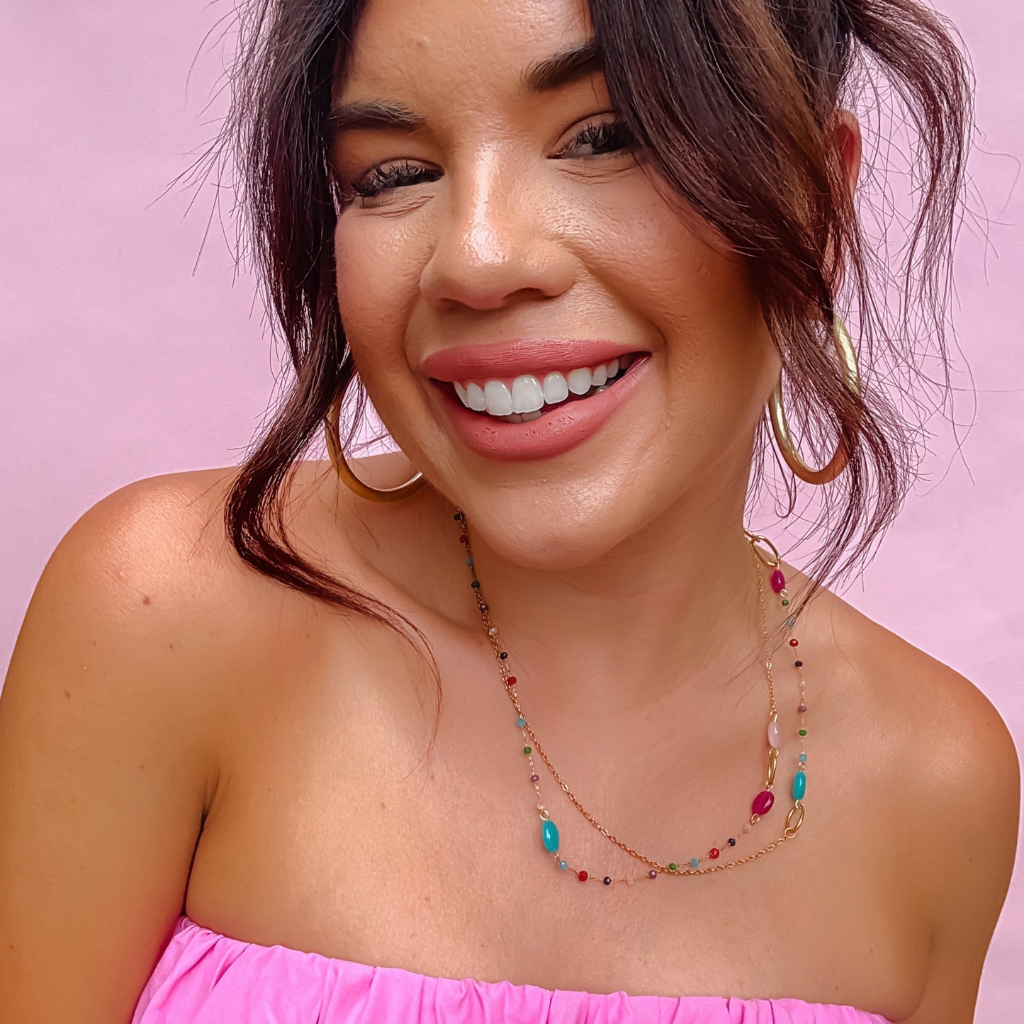 Easy As Can Be Beaded Necklace