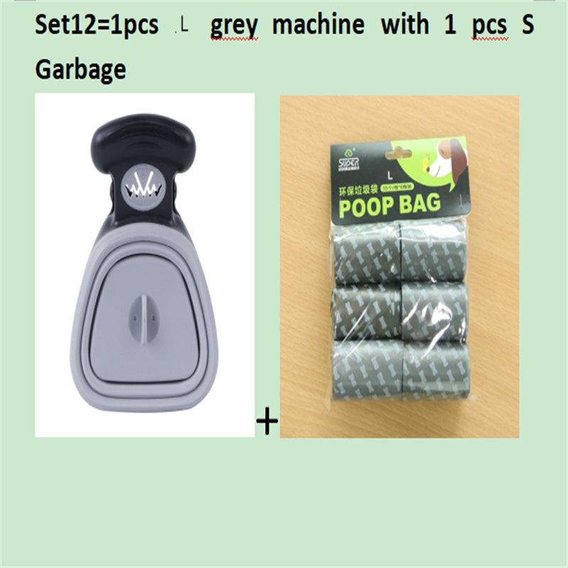 Portable Pet Pooper Scooper with Waste Bags