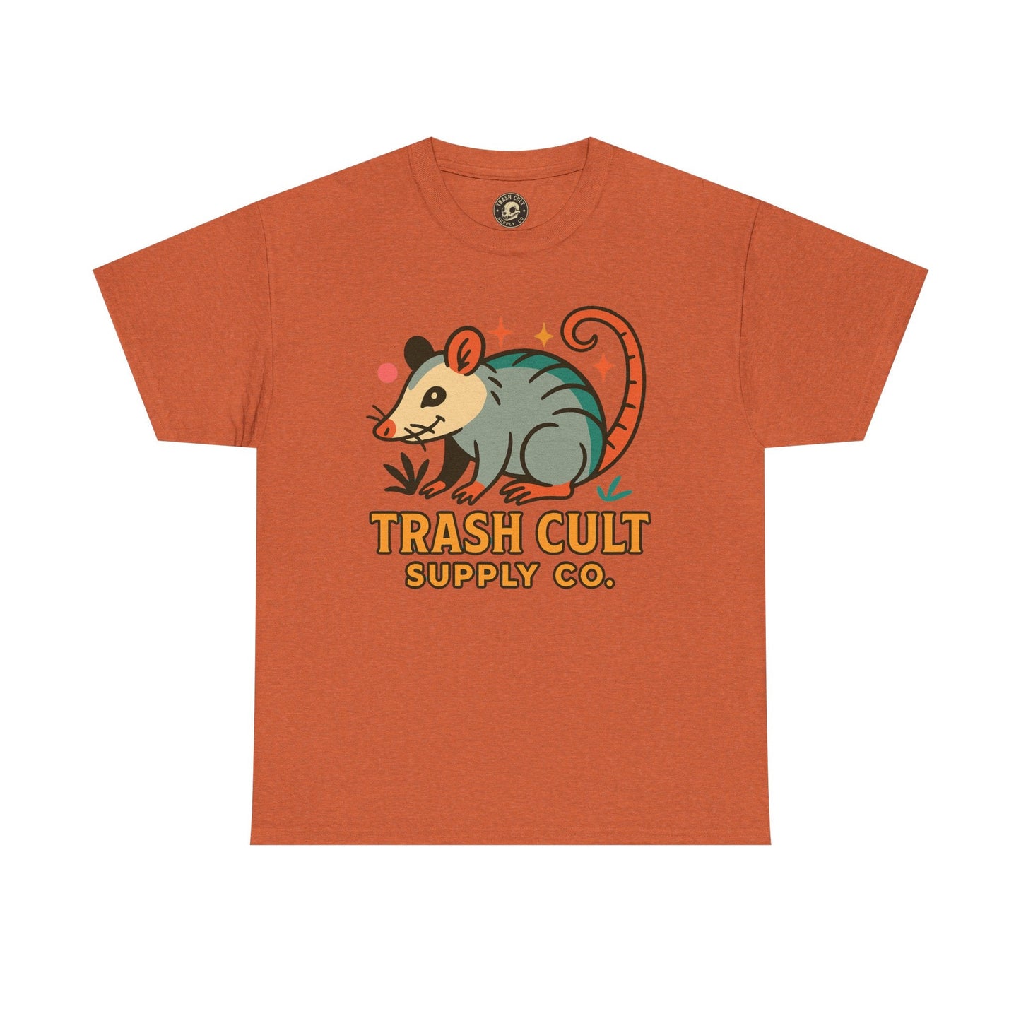 Trash Cult Unisex Cotton Tee, Trendy Apparel, Gift for Nature Lovers, Eco-Friendly Fashion, Unique Graphic Tee, Beach Casual Wear