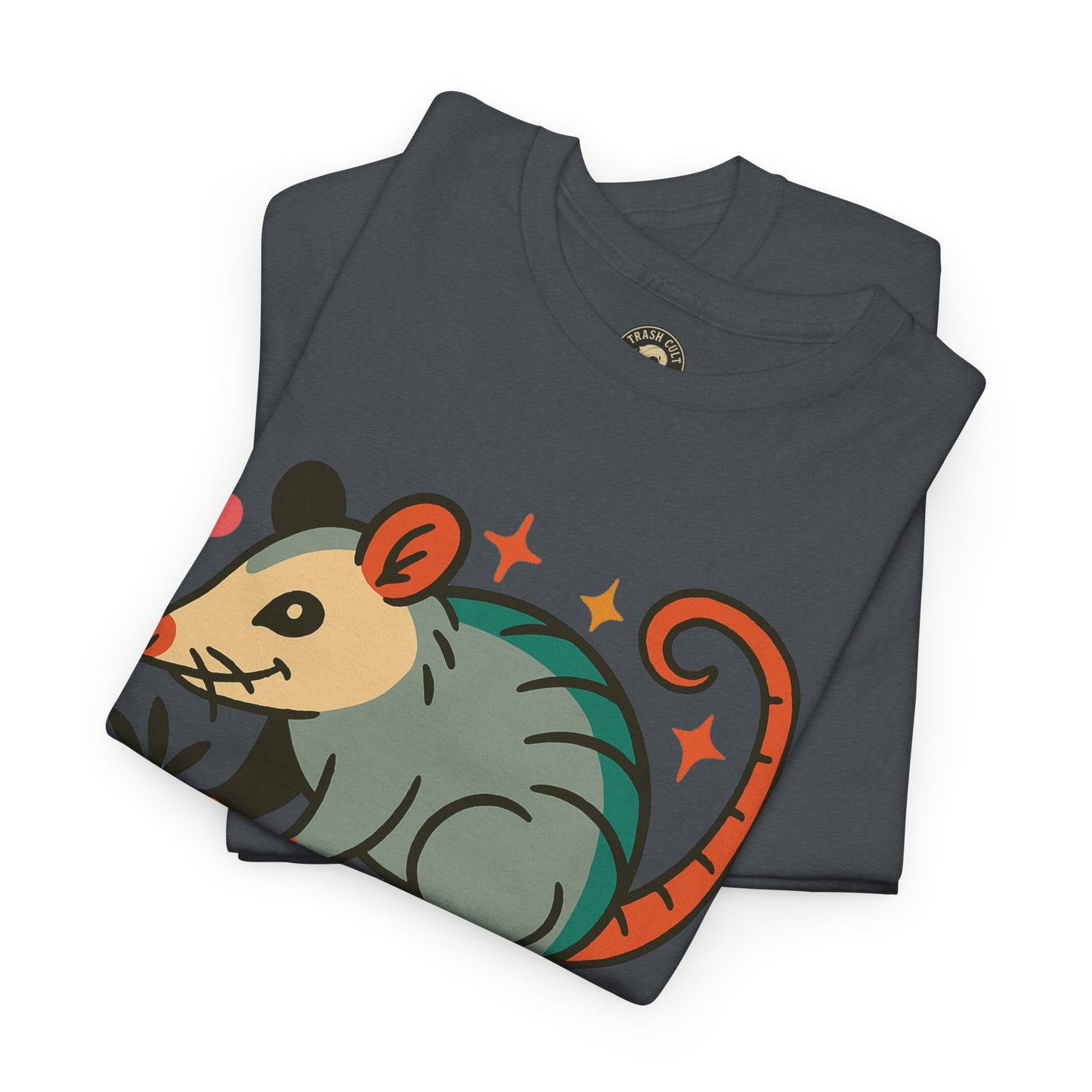 Trash Cult Unisex Cotton Tee, Trendy Apparel, Gift for Nature Lovers, Eco-Friendly Fashion, Unique Graphic Tee, Beach Casual Wear