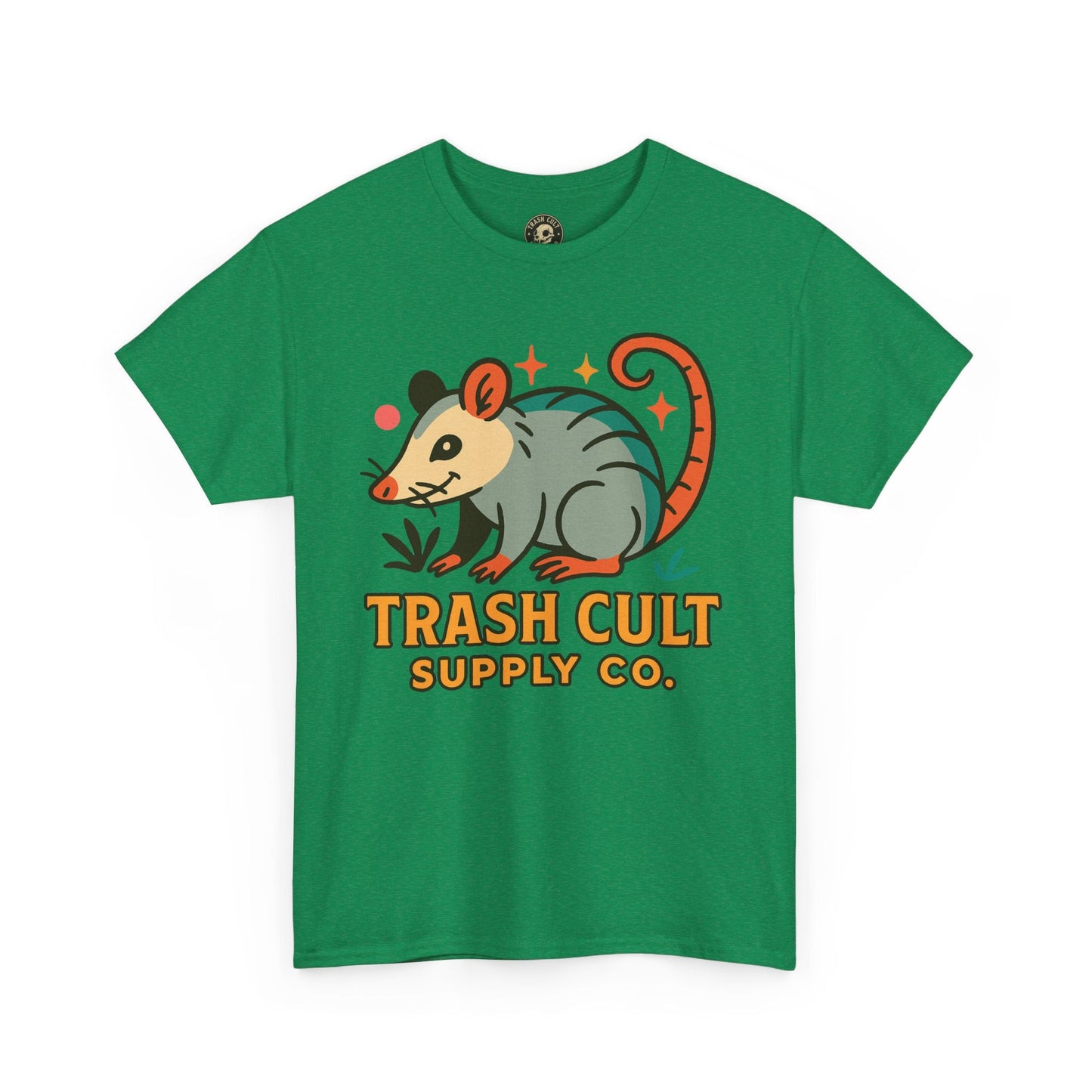 Trash Cult Unisex Cotton Tee, Trendy Apparel, Gift for Nature Lovers, Eco-Friendly Fashion, Unique Graphic Tee, Beach Casual Wear