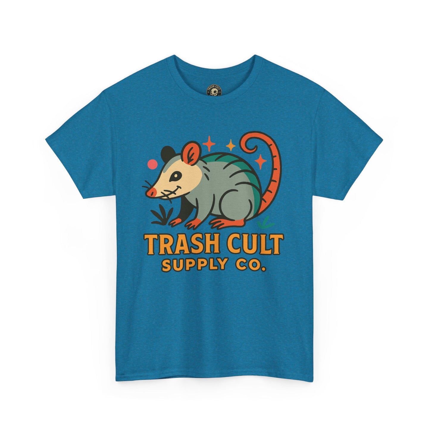 Trash Cult Unisex Cotton Tee, Trendy Apparel, Gift for Nature Lovers, Eco-Friendly Fashion, Unique Graphic Tee, Beach Casual Wear