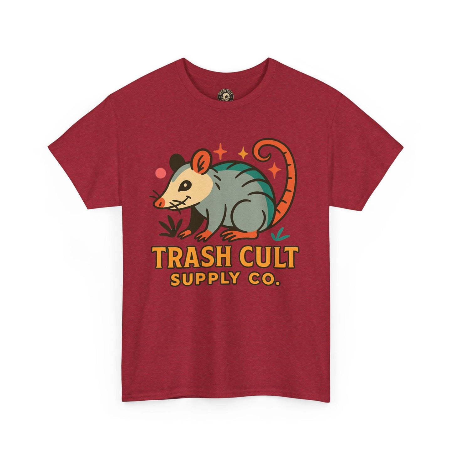 Trash Cult Unisex Cotton Tee, Trendy Apparel, Gift for Nature Lovers, Eco-Friendly Fashion, Unique Graphic Tee, Beach Casual Wear