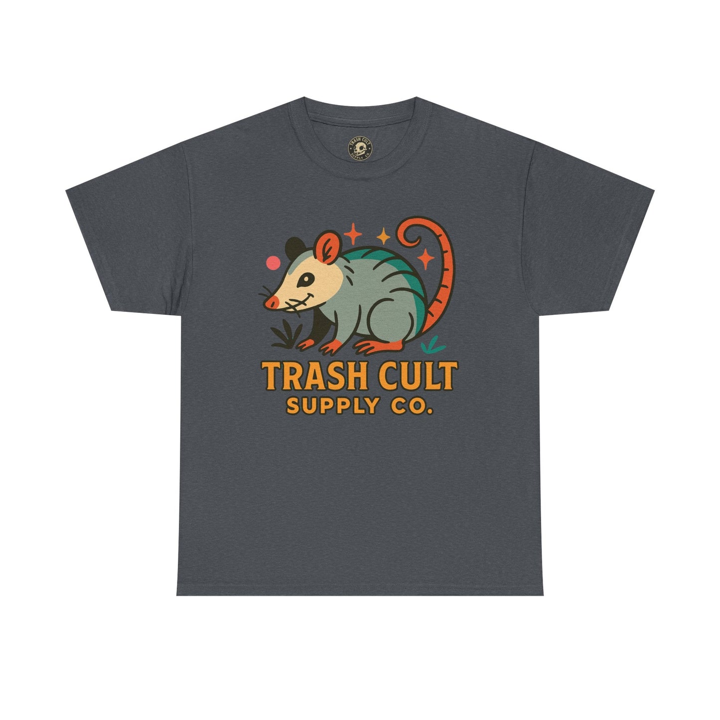 Trash Cult Unisex Cotton Tee, Trendy Apparel, Gift for Nature Lovers, Eco-Friendly Fashion, Unique Graphic Tee, Beach Casual Wear