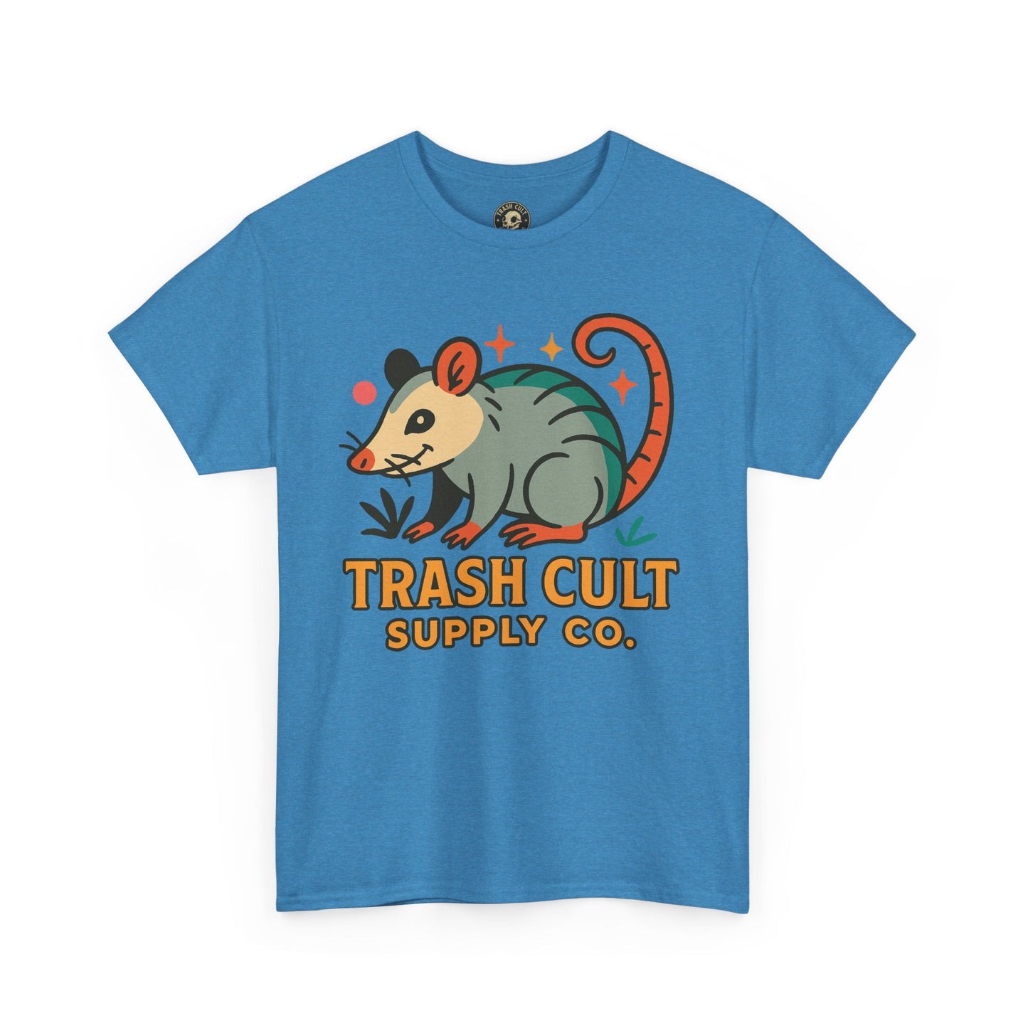 Trash Cult Unisex Cotton Tee, Trendy Apparel, Gift for Nature Lovers, Eco-Friendly Fashion, Unique Graphic Tee, Beach Casual Wear