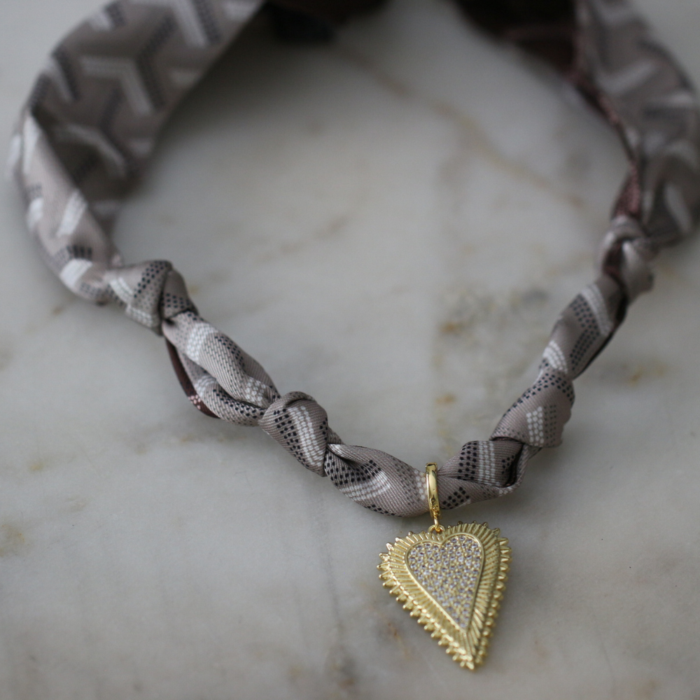 Driftwood Scarf Necklace