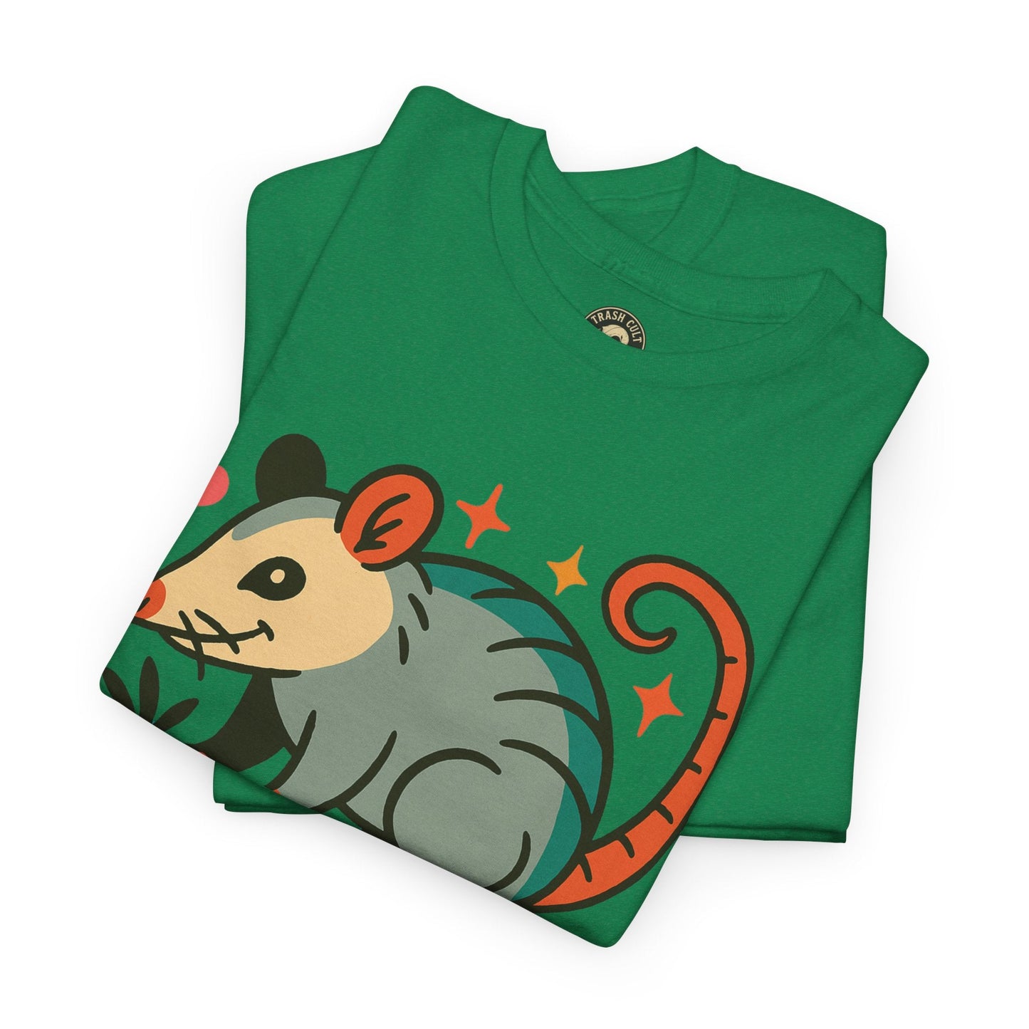 Trash Cult Unisex Cotton Tee, Trendy Apparel, Gift for Nature Lovers, Eco-Friendly Fashion, Unique Graphic Tee, Beach Casual Wear