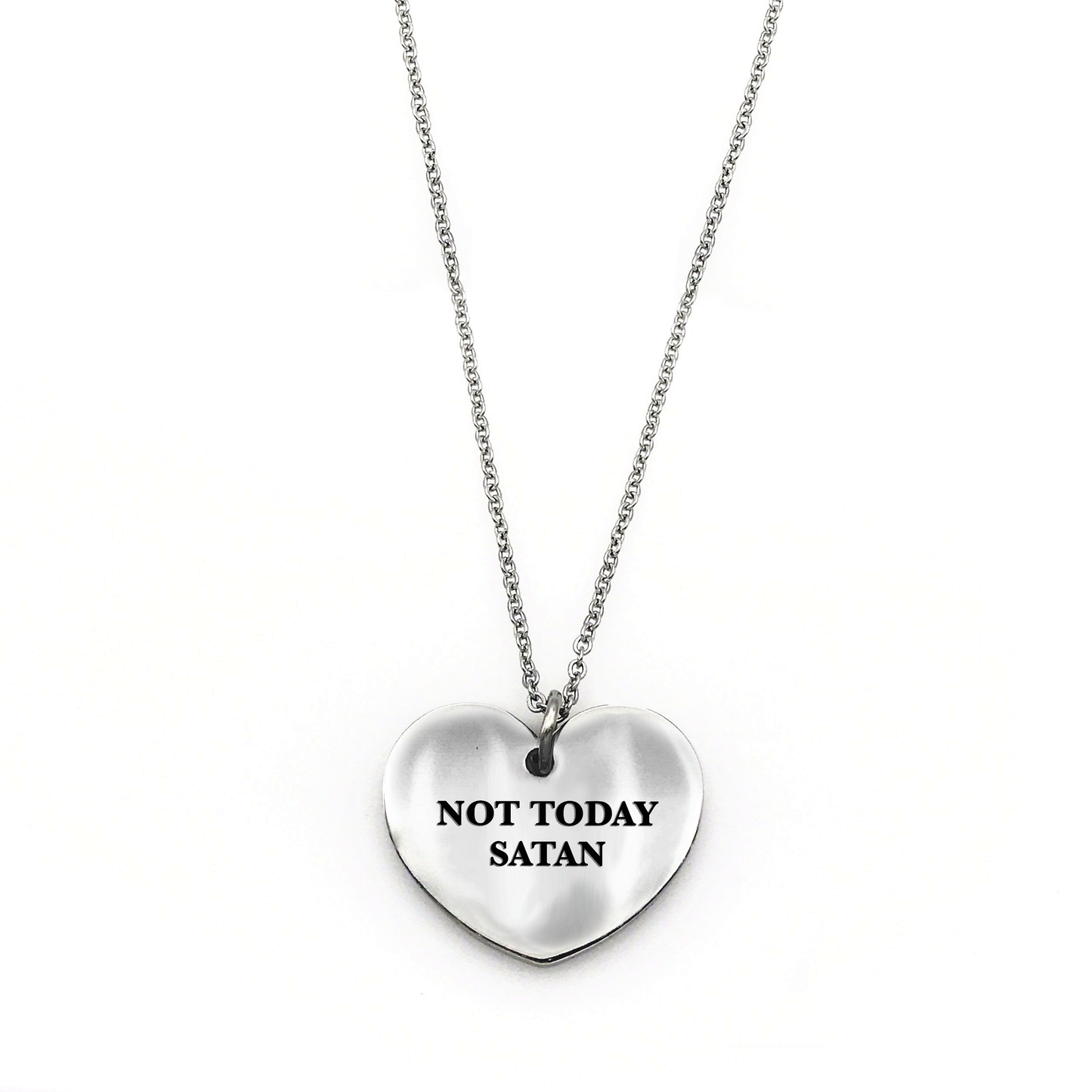 Not Today Satan Necklace