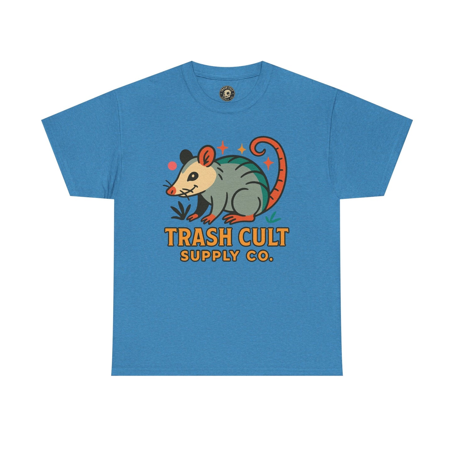 Trash Cult Unisex Cotton Tee, Trendy Apparel, Gift for Nature Lovers, Eco-Friendly Fashion, Unique Graphic Tee, Beach Casual Wear