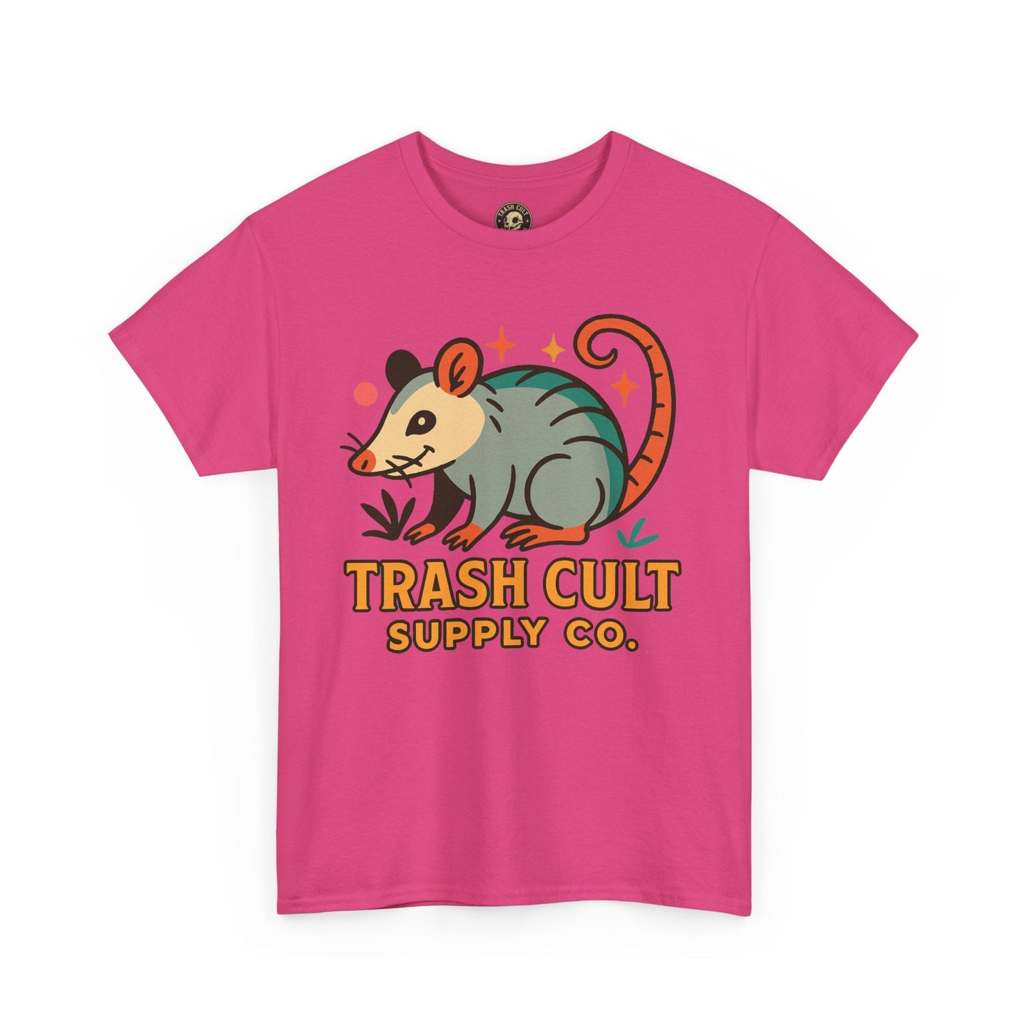 Trash Cult Unisex Cotton Tee, Trendy Apparel, Gift for Nature Lovers, Eco-Friendly Fashion, Unique Graphic Tee, Beach Casual Wear