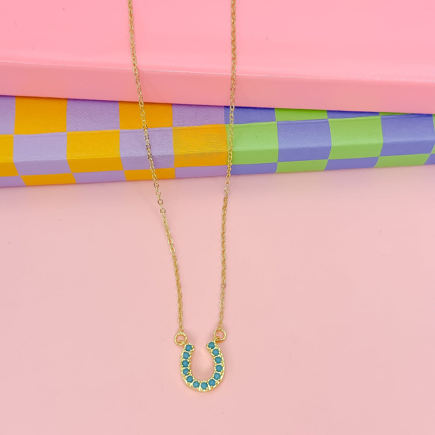 Lucky Charm Turquoise Necklace
