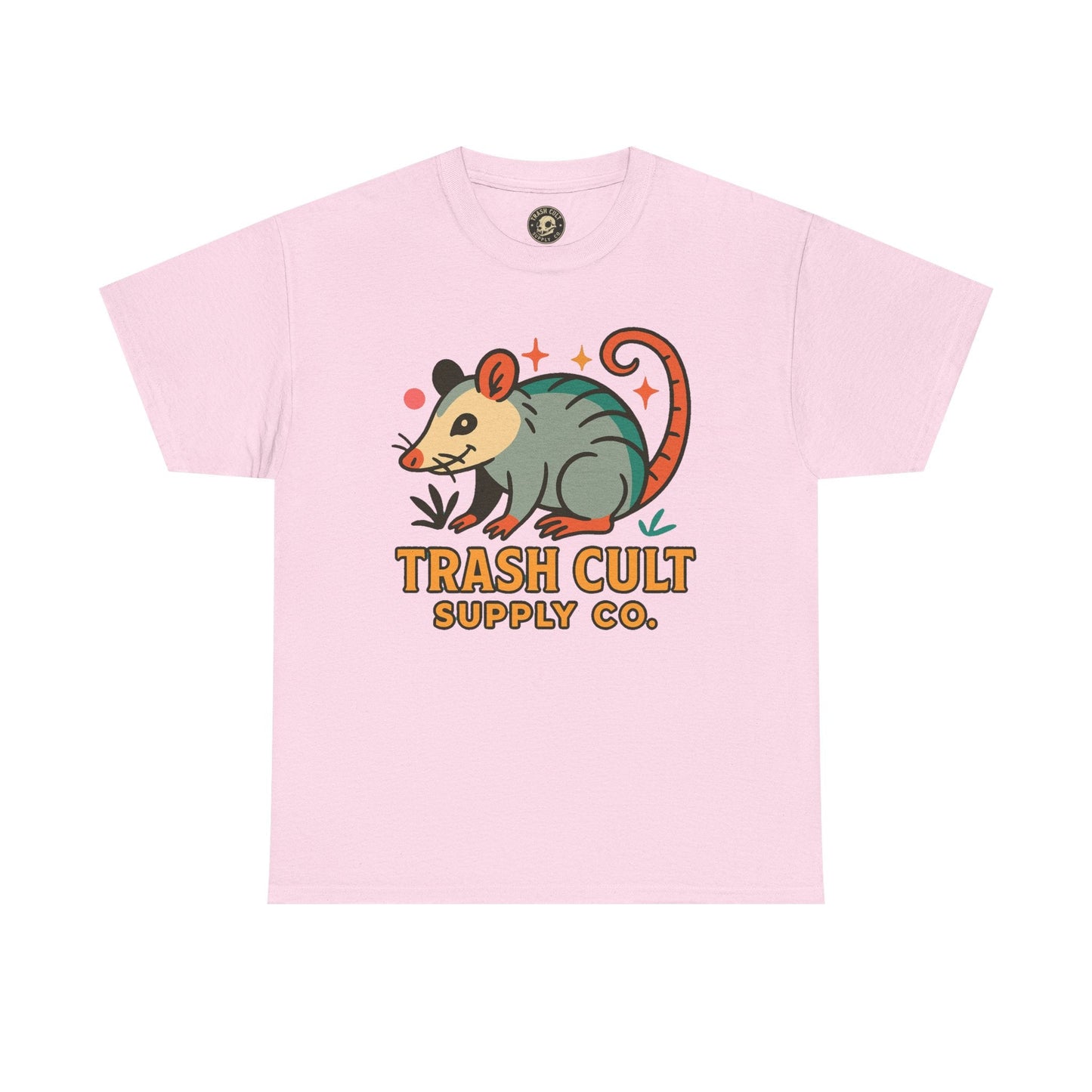 Trash Cult Unisex Cotton Tee, Trendy Apparel, Gift for Nature Lovers, Eco-Friendly Fashion, Unique Graphic Tee, Beach Casual Wear
