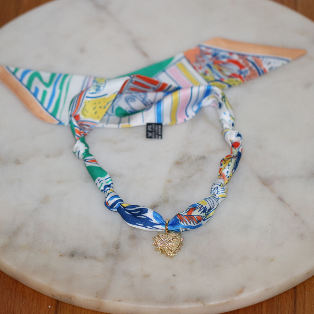 Della Scarf Necklace ~ Small Batch