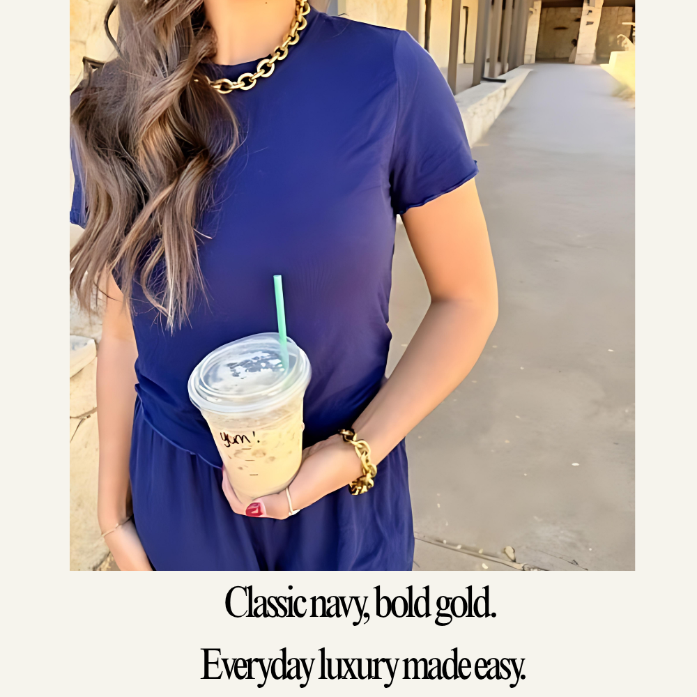 Bold Link Chain Bracelet - Chunky Chain Bracelet - Stainless Steel