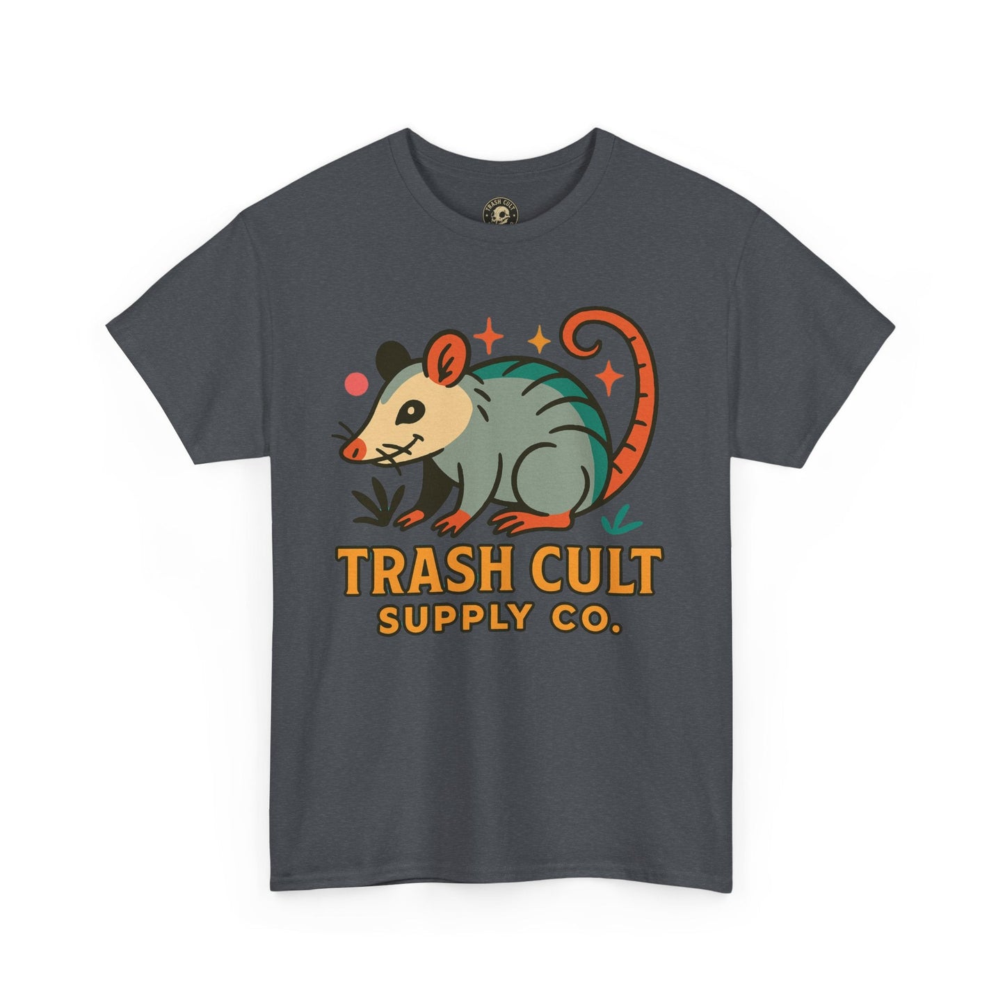 Trash Cult Unisex Cotton Tee, Trendy Apparel, Gift for Nature Lovers, Eco-Friendly Fashion, Unique Graphic Tee, Beach Casual Wear