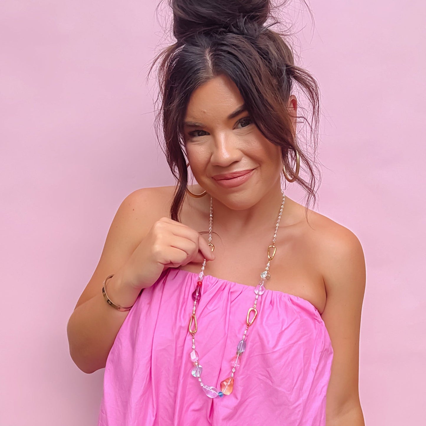 Pastel Pebbles Necklace