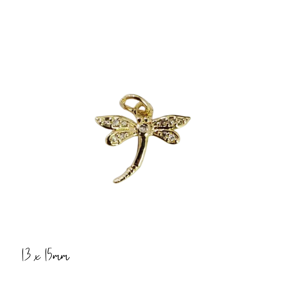 Dazzling Dragonfly Charm ~ Deep South Originals