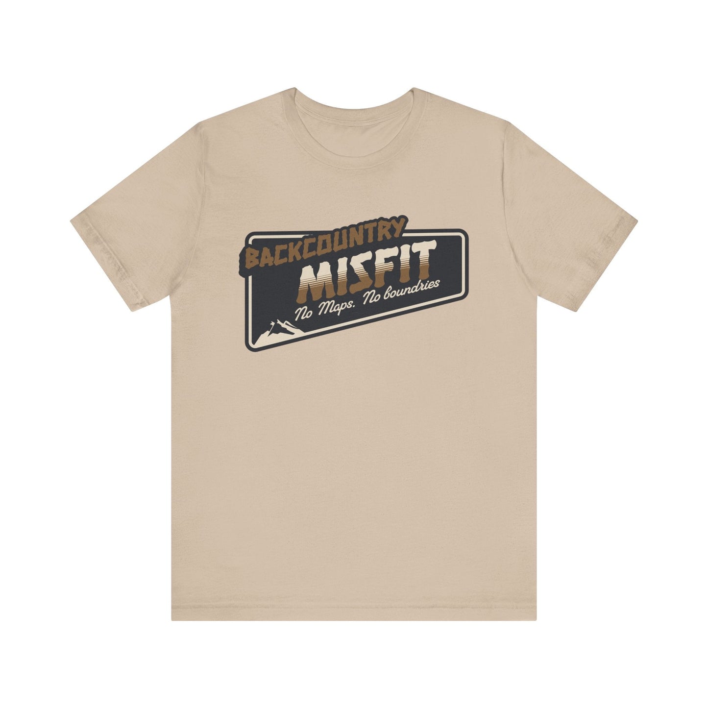 Backcountry Misfit T-Shirt | Rugged Hiking Tee for Trail Rebels & Off-Grid Wanderers