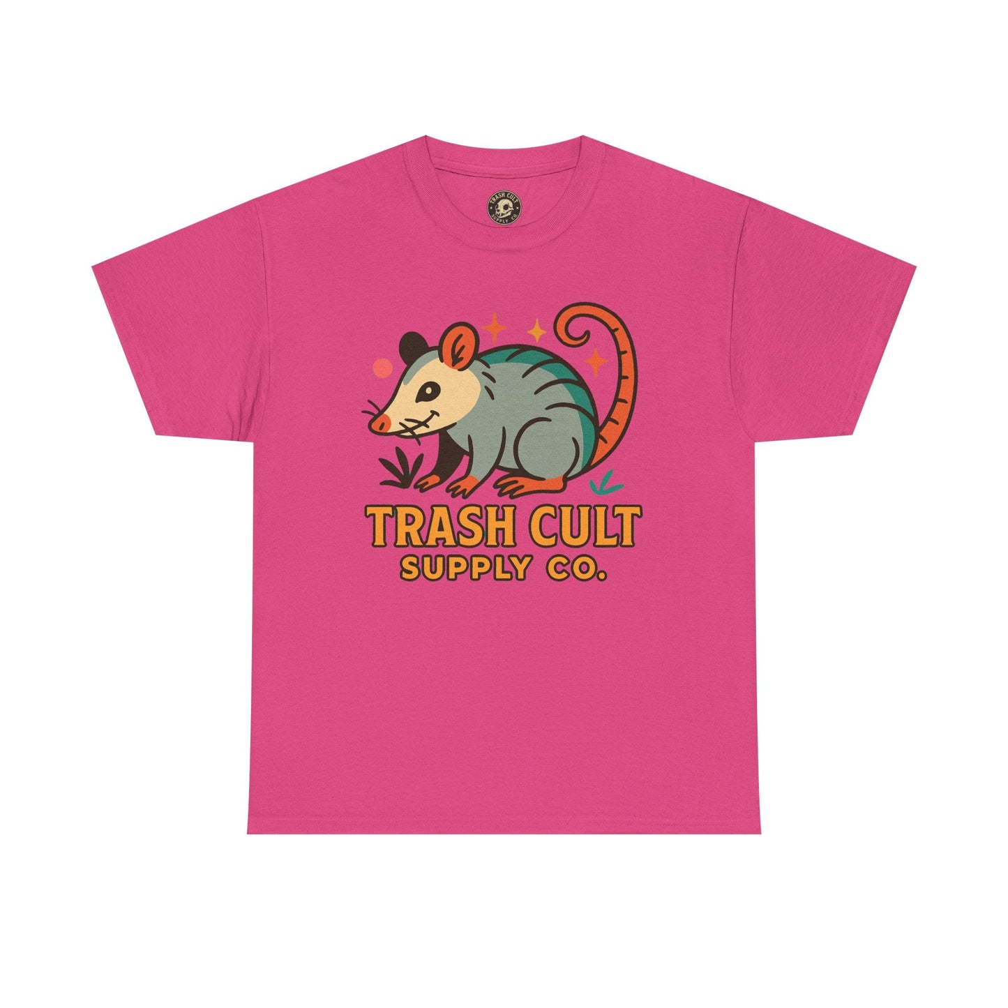 Trash Cult Unisex Cotton Tee, Trendy Apparel, Gift for Nature Lovers, Eco-Friendly Fashion, Unique Graphic Tee, Beach Casual Wear
