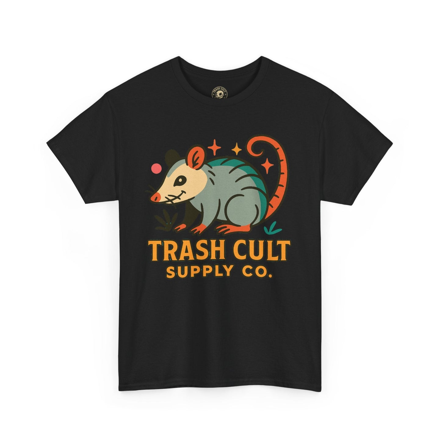 Trash Cult Unisex Cotton Tee, Trendy Apparel, Gift for Nature Lovers, Eco-Friendly Fashion, Unique Graphic Tee, Beach Casual Wear