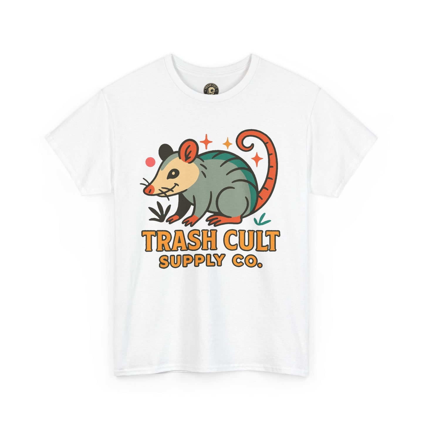 Trash Cult Unisex Cotton Tee, Trendy Apparel, Gift for Nature Lovers, Eco-Friendly Fashion, Unique Graphic Tee, Beach Casual Wear