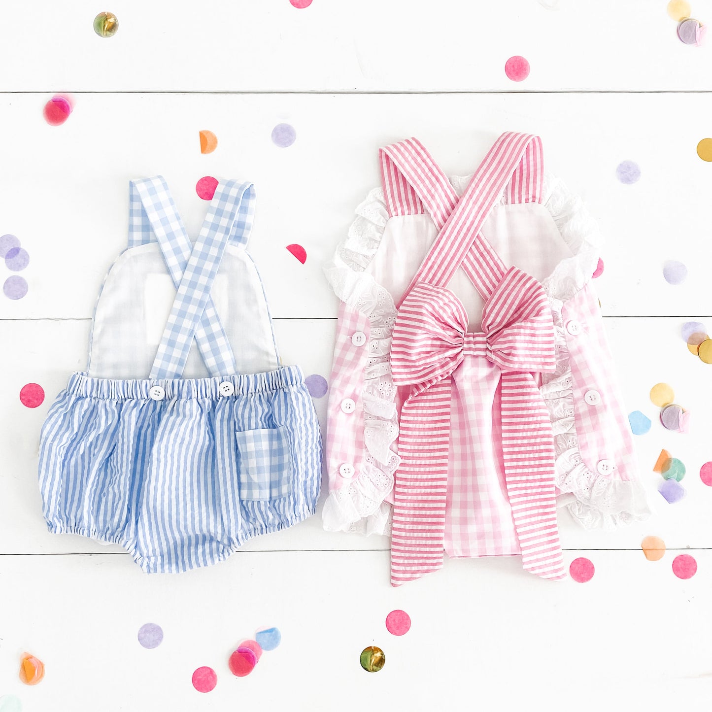 Baby Girl Smocked First Birthday Bubble