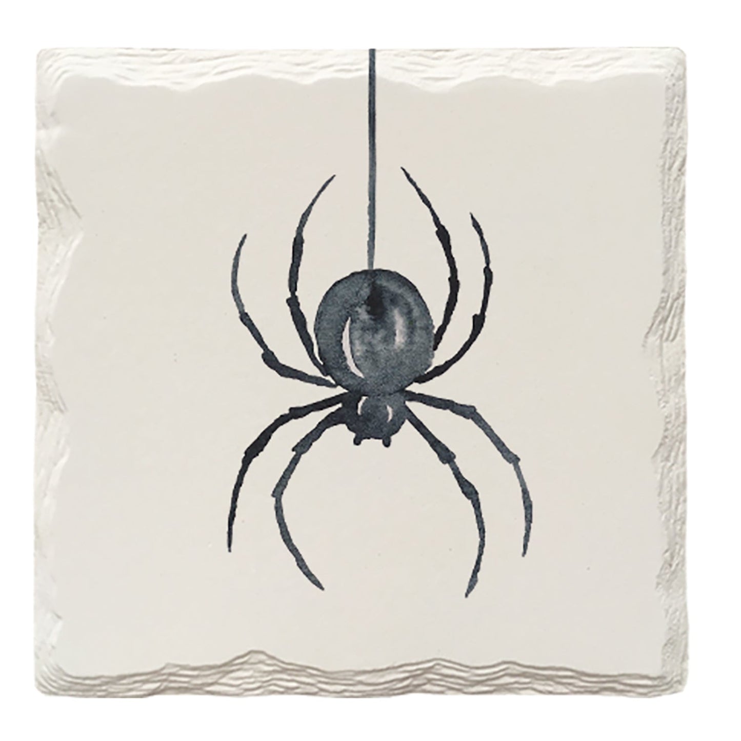 Halloween Watercolor Spider | Drink Coaster Set