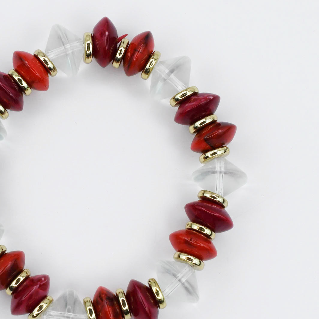 Cherry Pop Beaded Bracelet