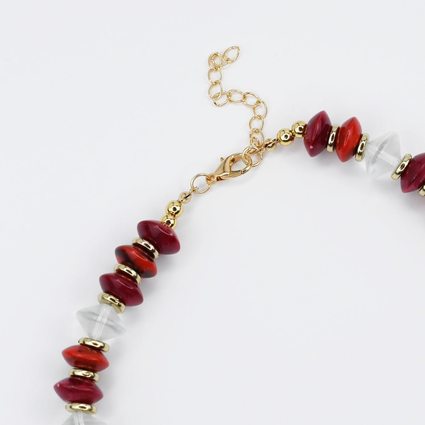 Cherry Pop Beaded Necklace
