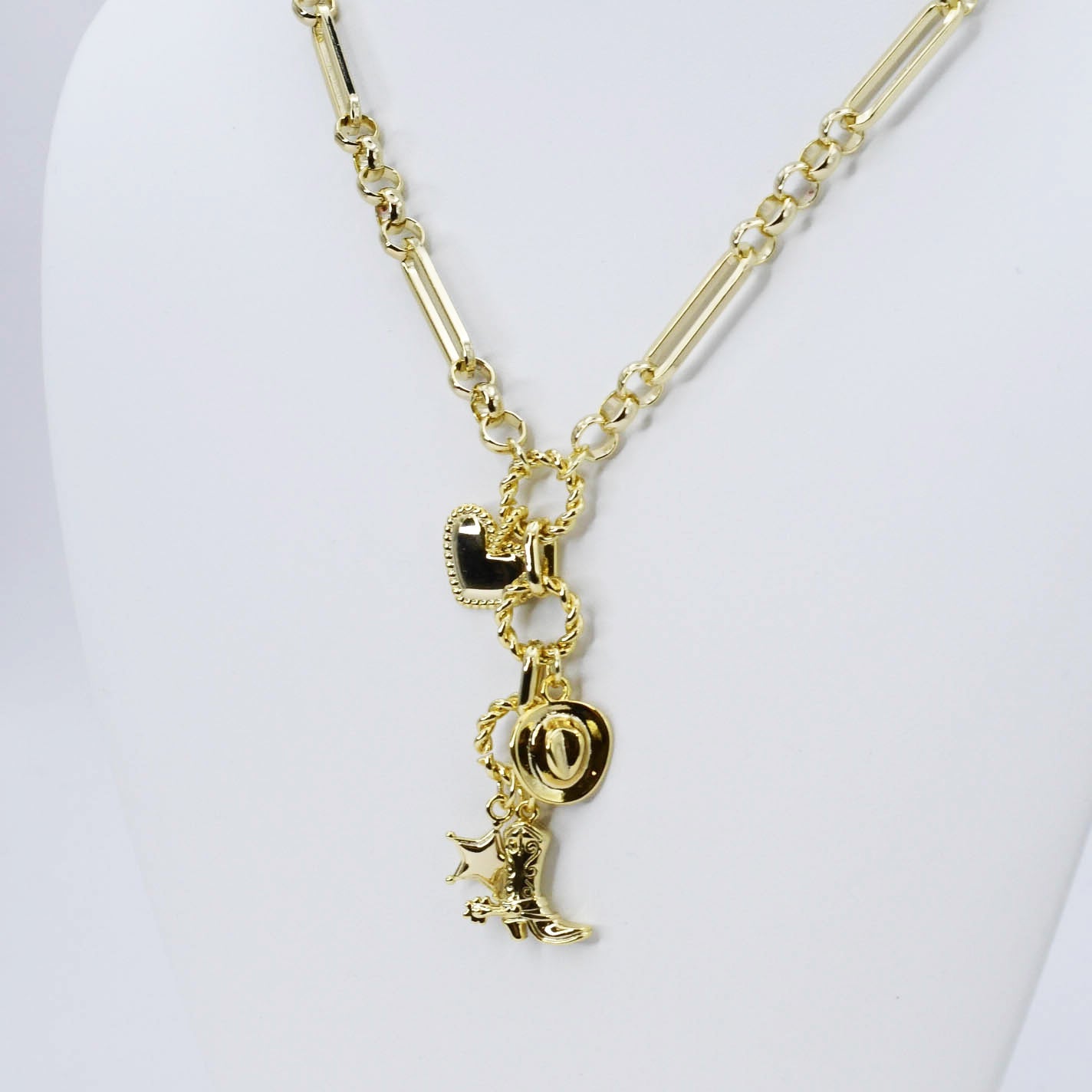 Cowgirl Charm Necklace B17