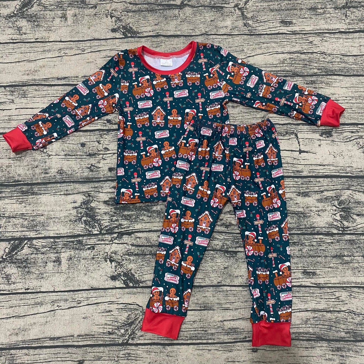 Gingerbread house Pj Set