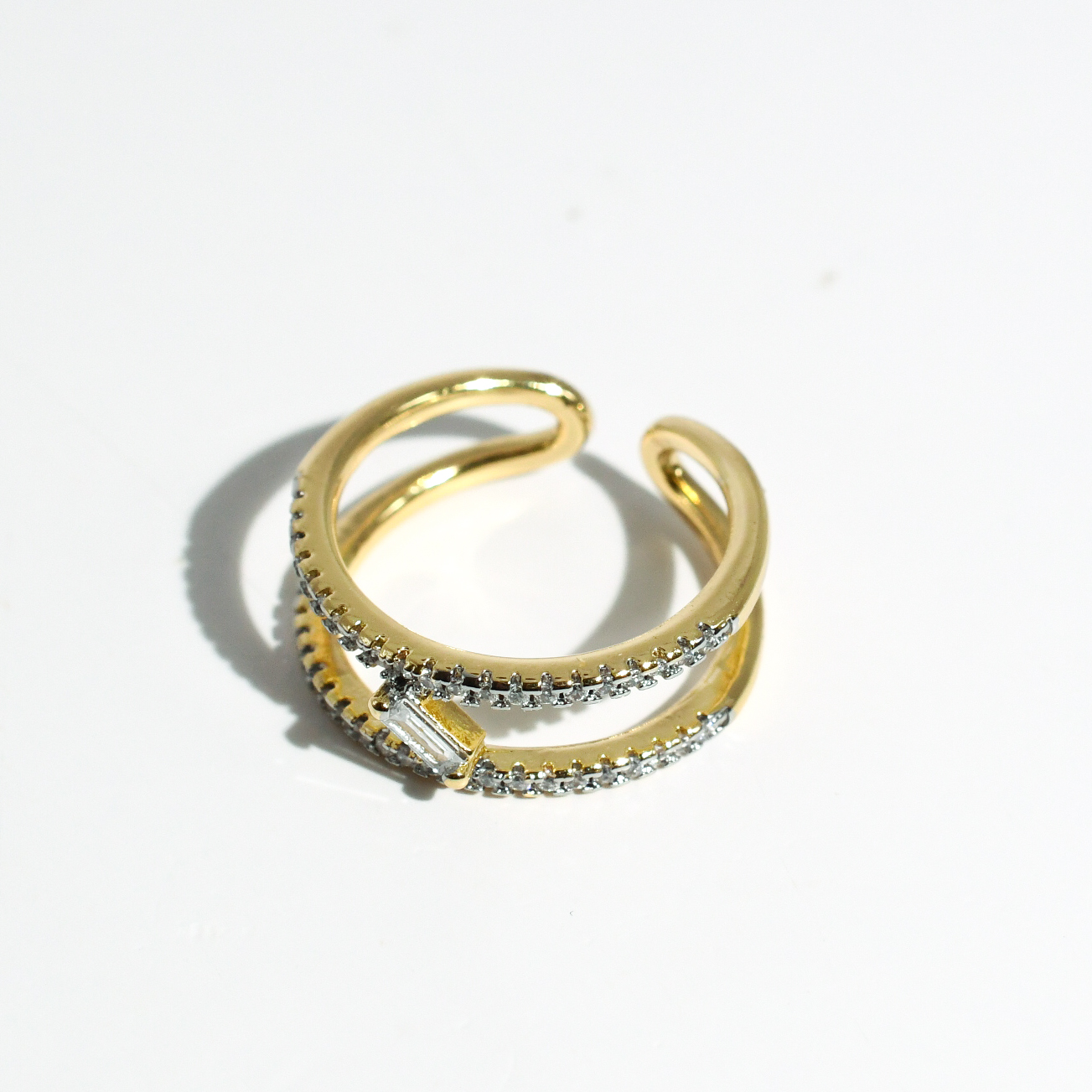 Double Dazzle Ring