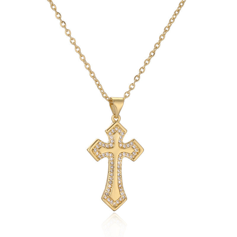 Gothic Holy Cross Necklace