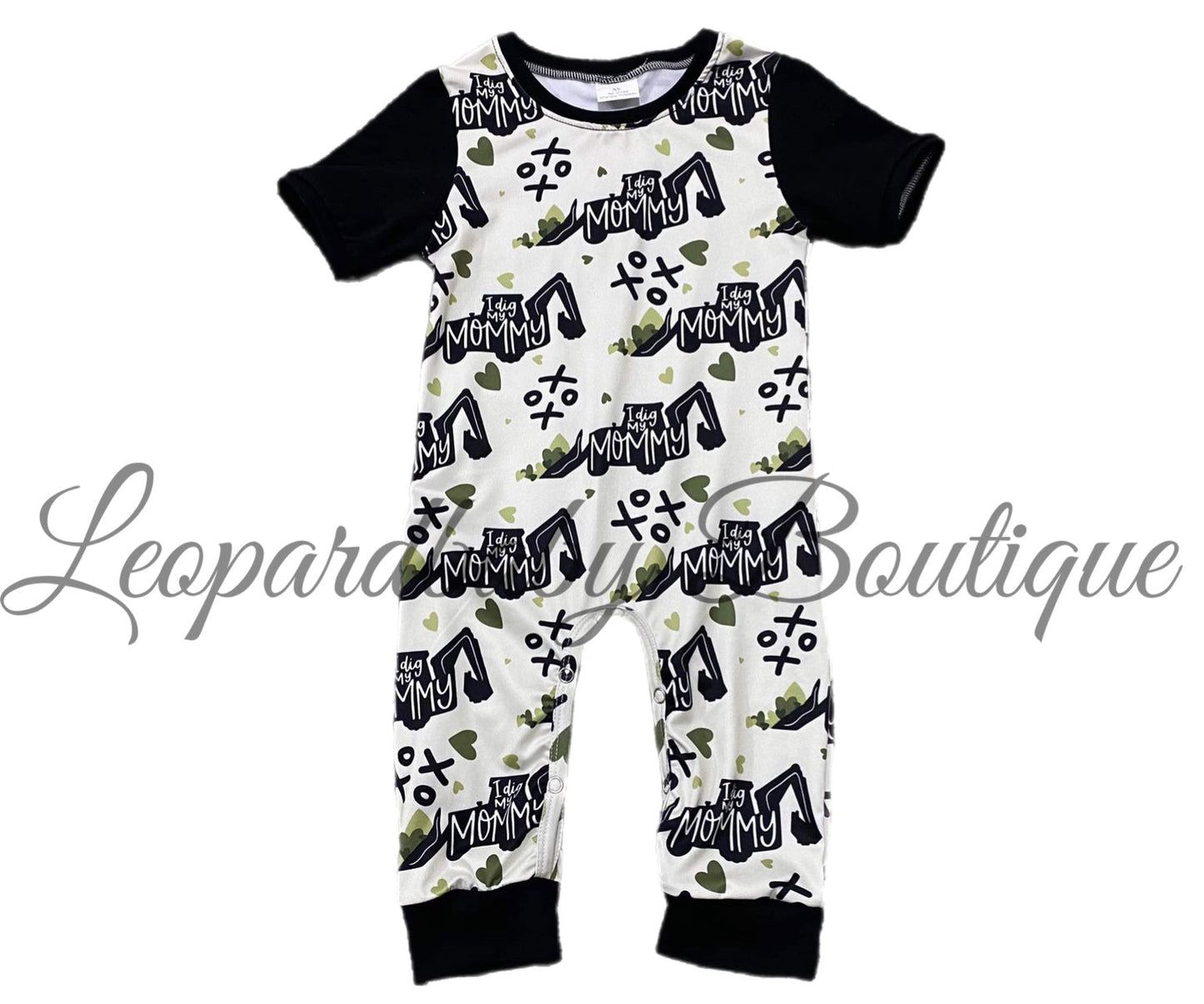 I dig my mommy boy romper