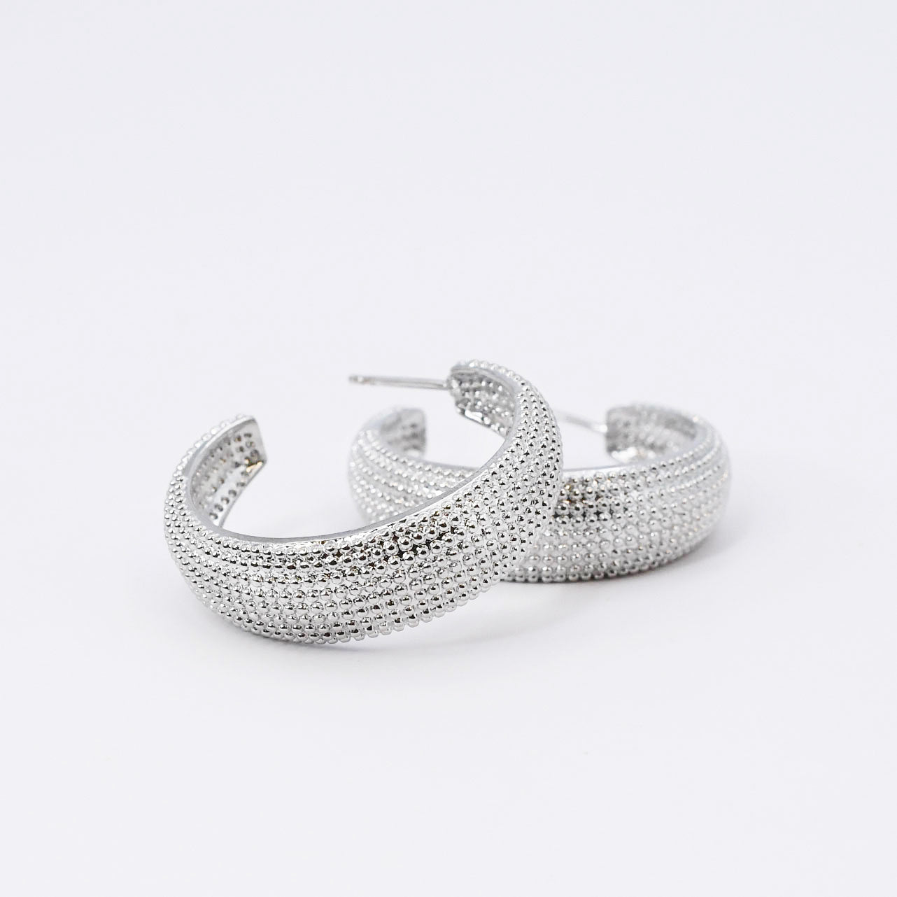 Glow Hoop Silver