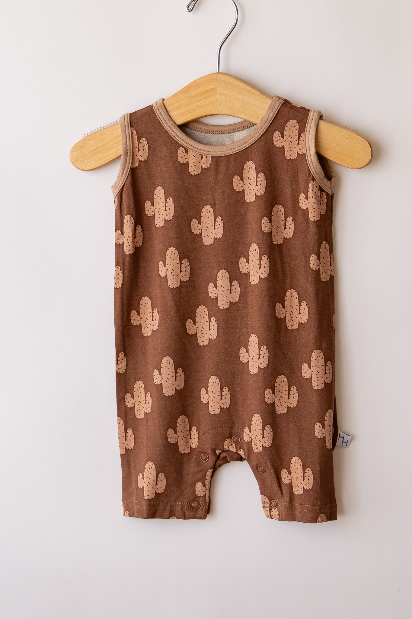 Cactus Shorty Tank Romper