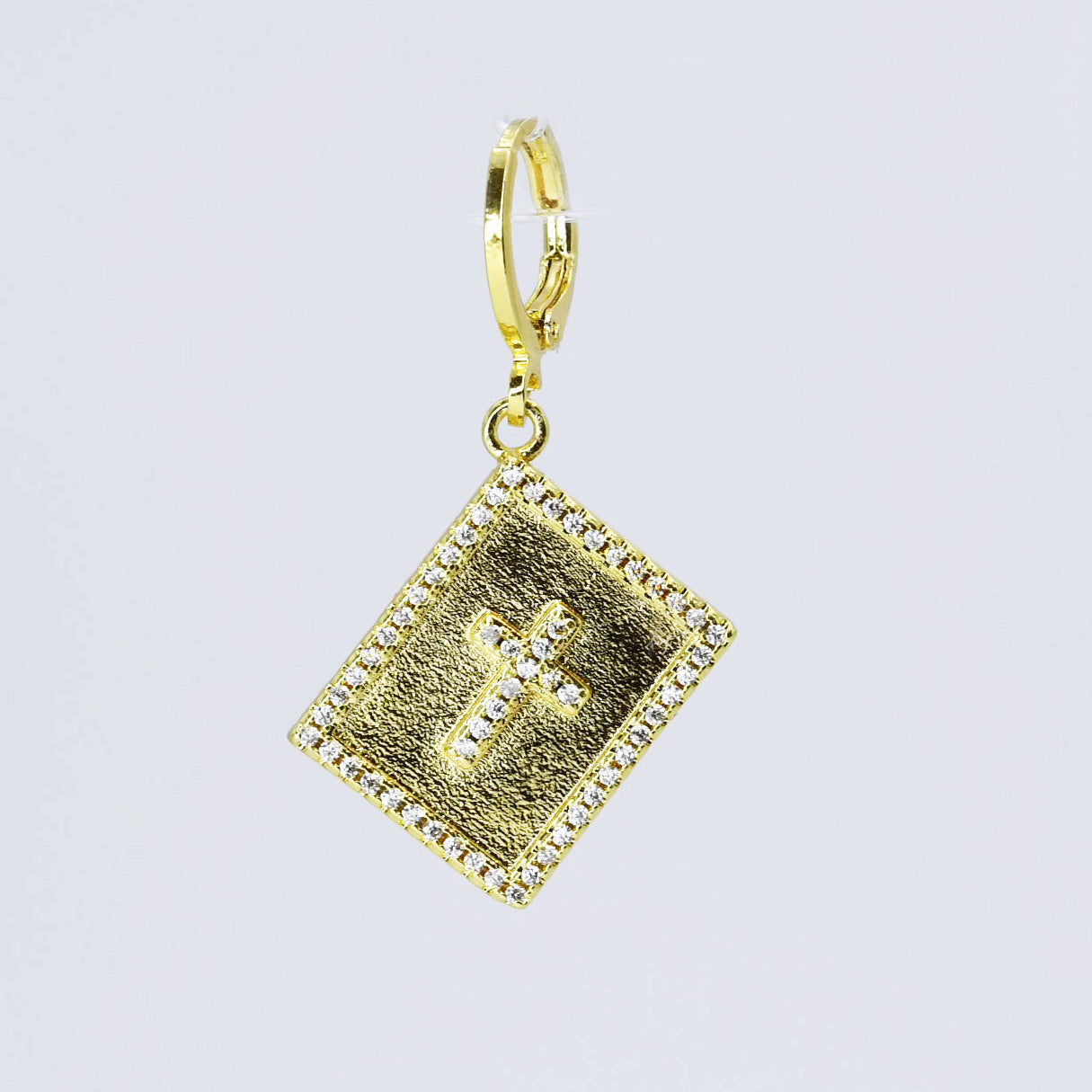 Holy Bible Gold Charm CH-7