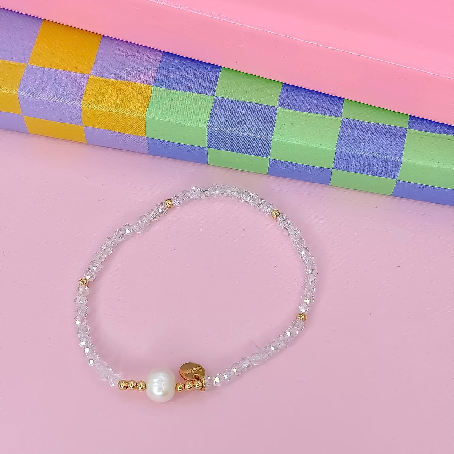 Pastel Pearl Party Bracelet