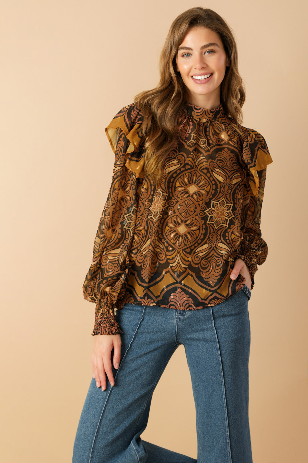 DREAM WEAVER WOVEN TOP