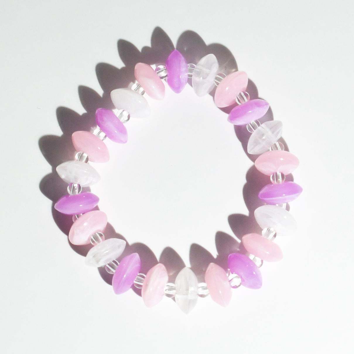 Lavender Cotton Bracelet