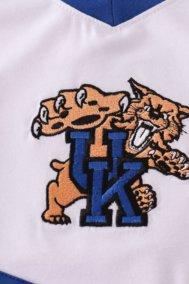 Kentucky embroidery skorts set