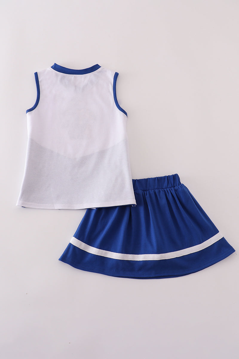 Kentucky embroidery skorts set