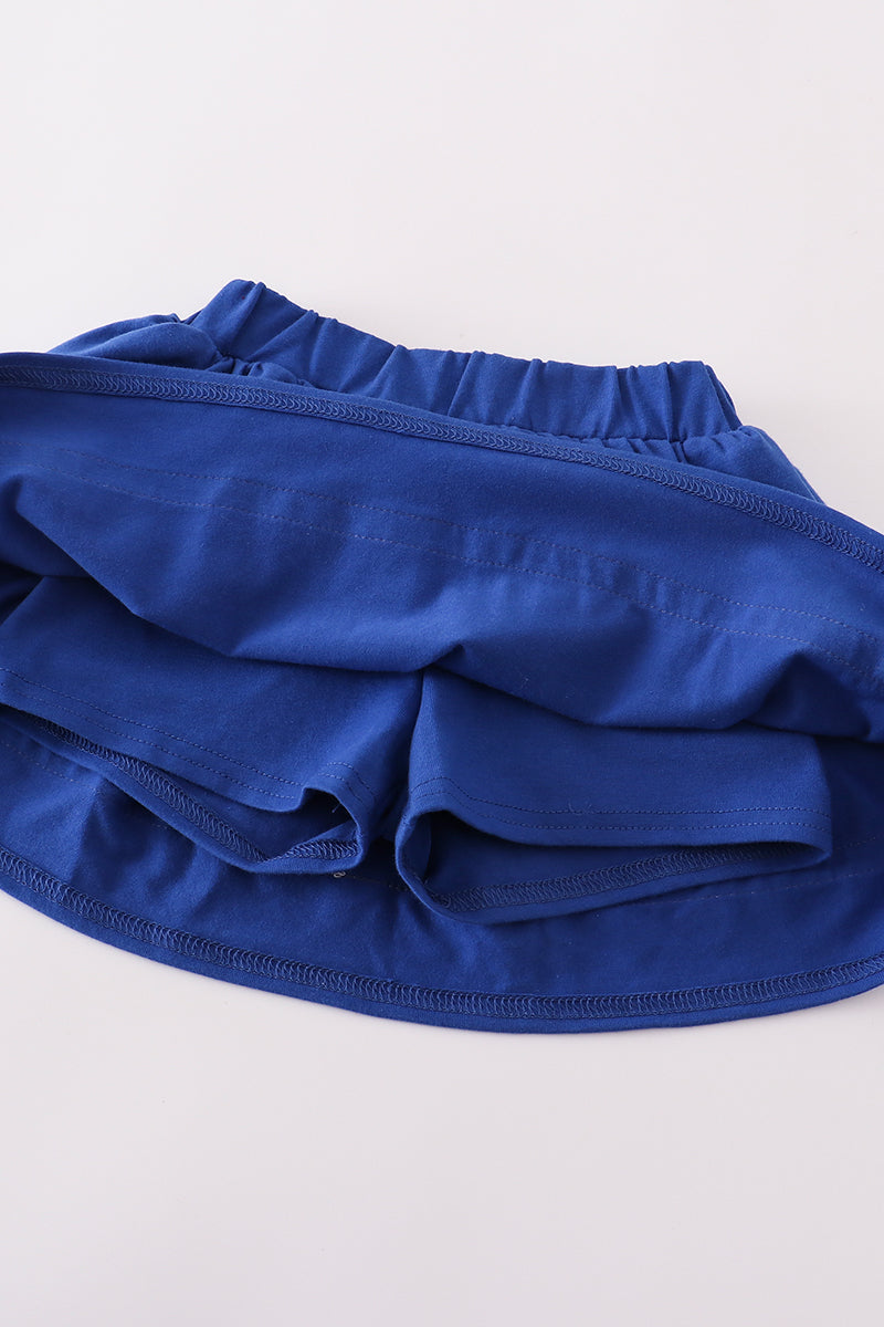 Kentucky embroidery skorts set