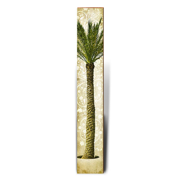 Marvelous Palm Tree Interior Large | Wall Art Print on Real Wood