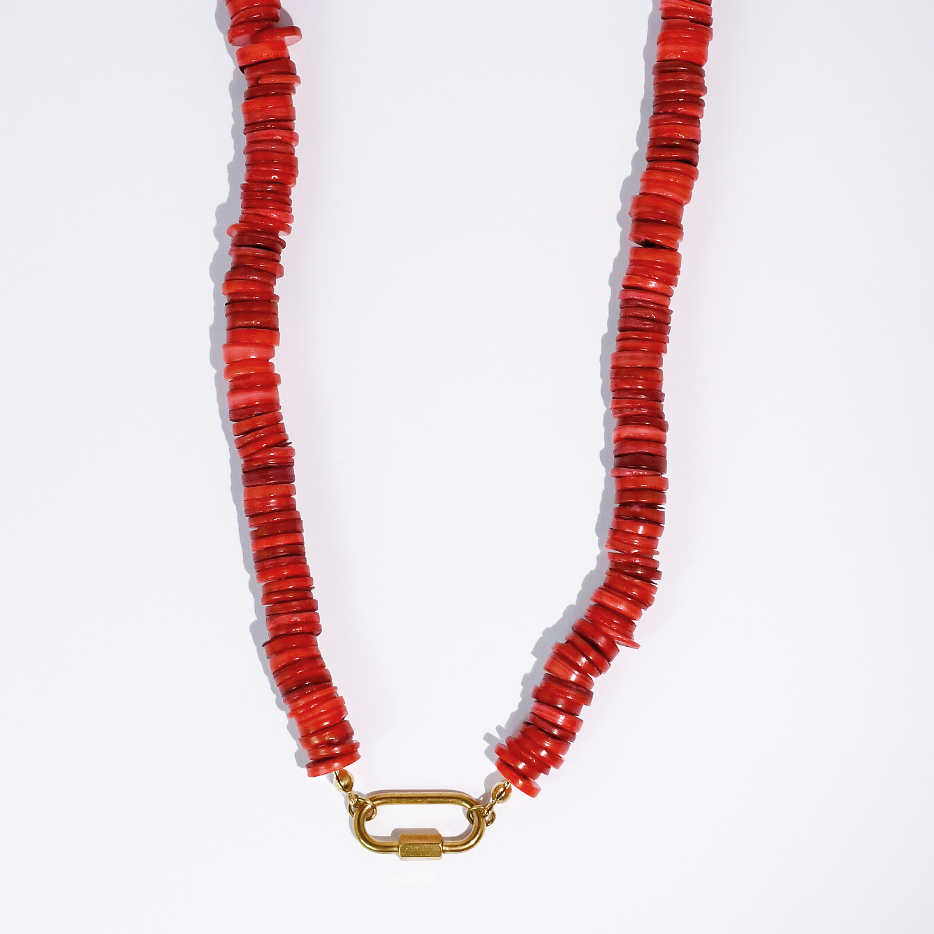 Red Velvet Vibes Gemstone Necklace