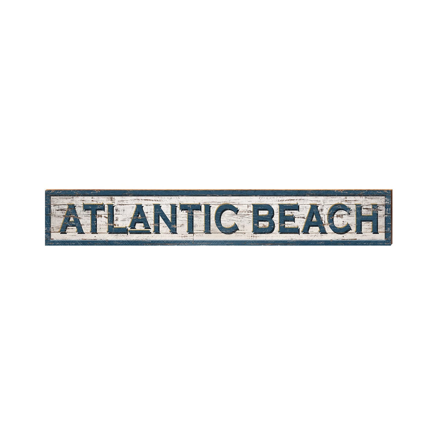Beaufort Shabby Sign | Real Wood Art Print