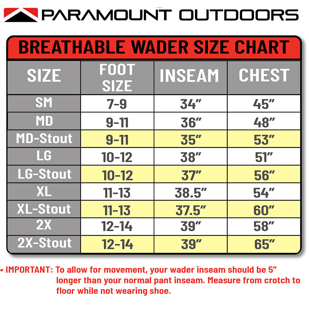 OBSIDIAN Pro-Series Breathable Wader