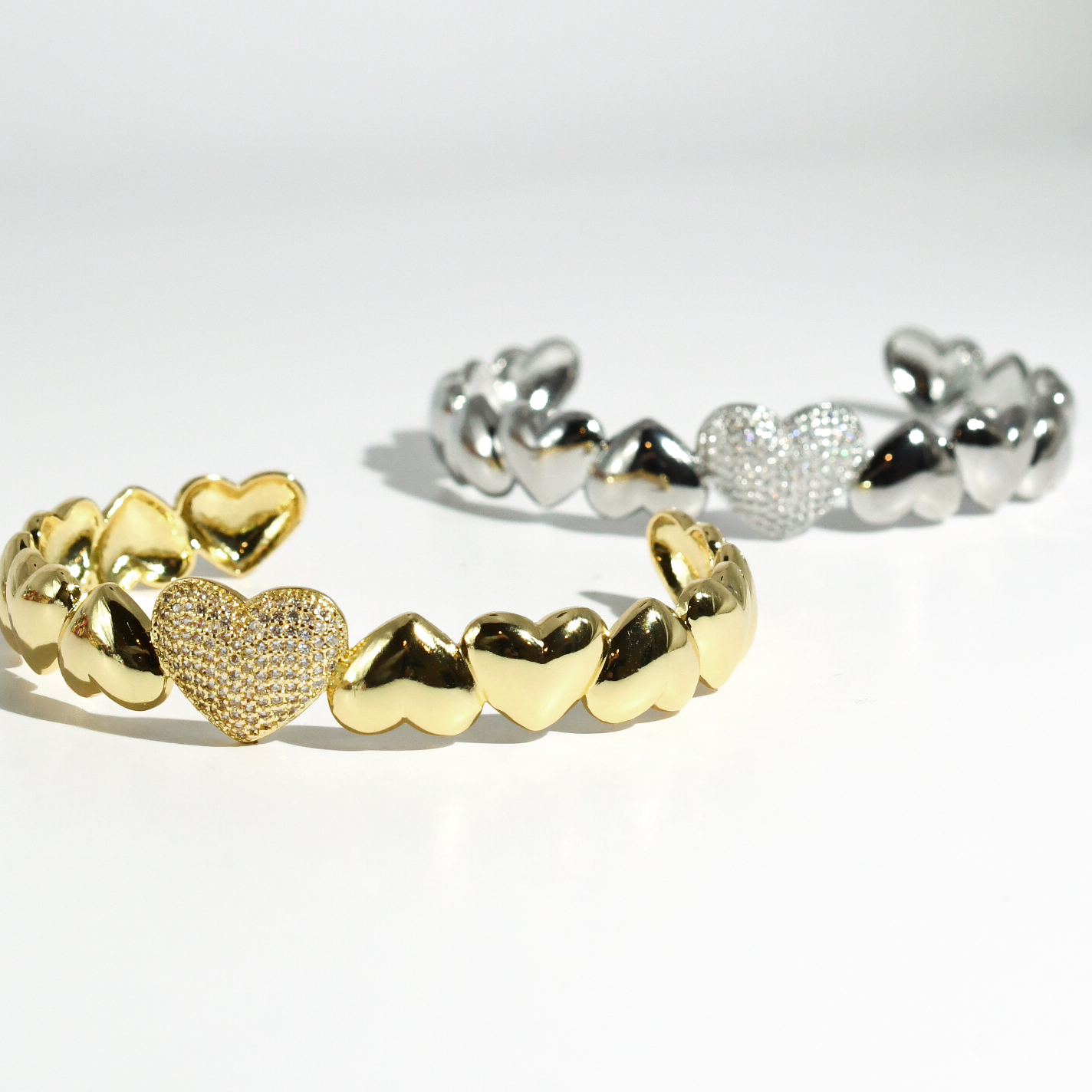 Wrapped In Hearts Bangle O33