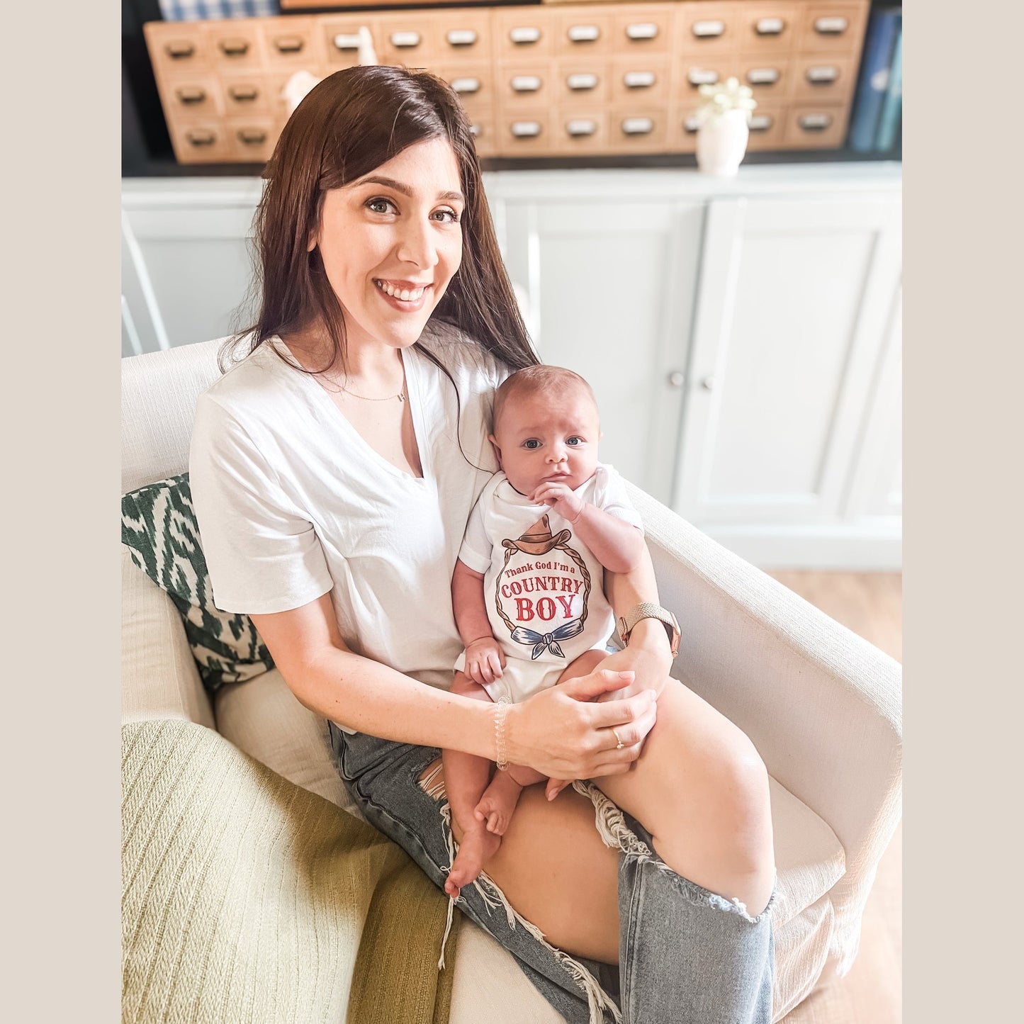 Country Boy Onesie Newborn Coming Home Essential