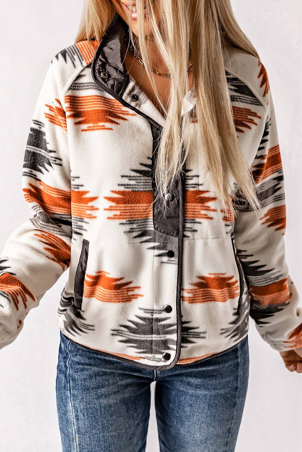 Western Skies Aztec Dreams Fleece Jacket